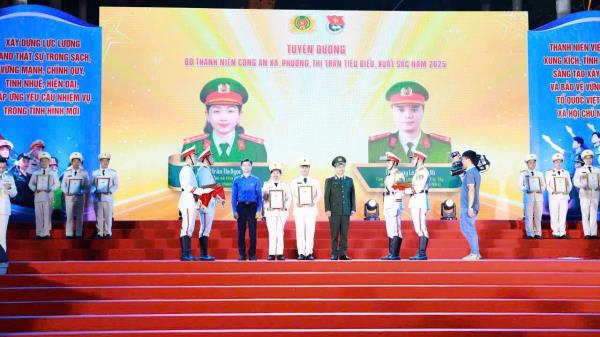Hai cán bộ Công an xã của Đà Nẵng được tuyên dương tiêu biểu toàn quốc