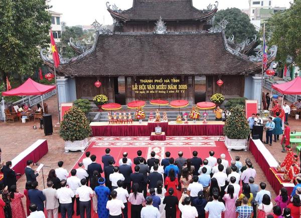 Lễ hội Văn Miếu năm 2025 - Nơi tôn vinh đạo học và phát huy các giá trị truyền thống