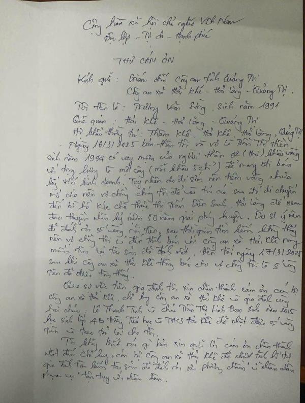 Luôn sẵn sàng khi dân cần