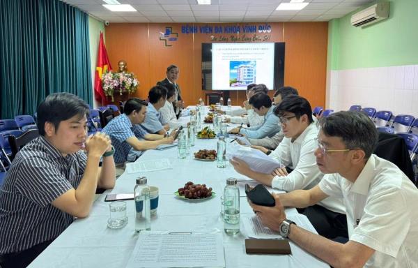Tháo gỡ vướng mắc dự án mở rộng Bệnh viện Đa khoa Vĩnh Đức
