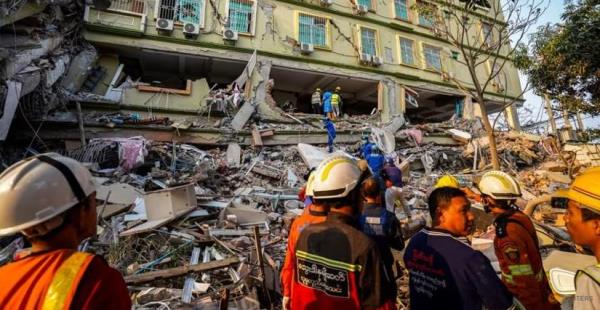 Động đất Myanmar: Đội cứu hộ và hàng viện trợ các nước đổ về Mandalay