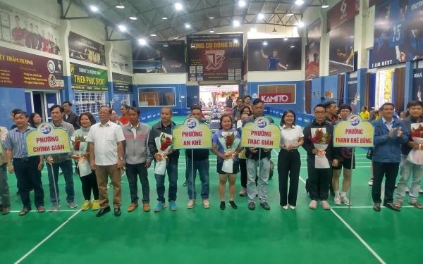 Khai mạc Giải bóng bàn Đại hội TDTT quận Thanh Khê lần thứ VII năm 2025