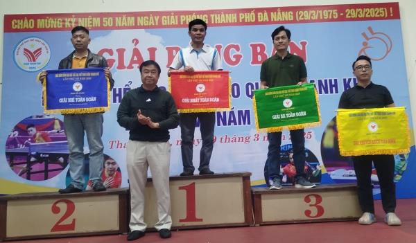 Phường Xuân Hà đoạt giải nhất toàn đoàn Giải bóng bàn Đại hội TDTT quận Thanh Khê lần thứ VII năm 2025