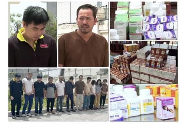 Triệt phá đường dây sản xuất thuốc giả khủng hàng trăm tỉ đồng