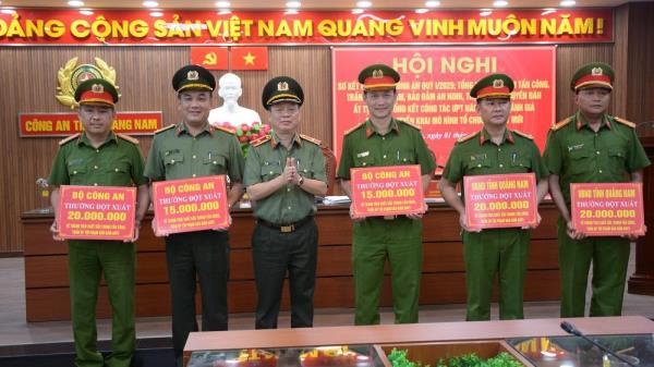 Công an tỉnh Quảng Nam đạt được nhiều kết quả nổi bật