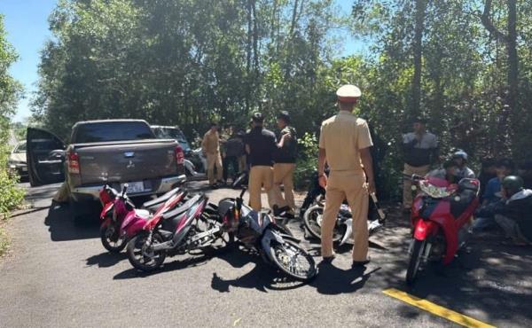 Kịp thời ngăn chặn, xử lý 2 nhóm thanh niên tụ tập đua xe trái phép trong ngày lễ 30/4 gây mất an ninh, trật tự