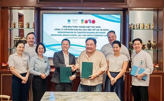 Quần thể nghỉ dưỡng 5 sao của Đà Nẵng đón thanh thiếu niên hoàn cảnh khó khăn đến thực tập