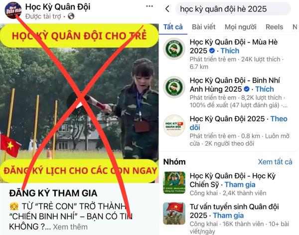 Mạo danh Trại hè quân đội, Học kỳ công an: Chiêu thức cũ, thủ đoạn mới