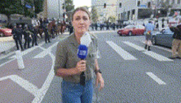 Phóng viên bị bắn khi đang đưa tin trực tiếp về biểu tình ở Mỹ