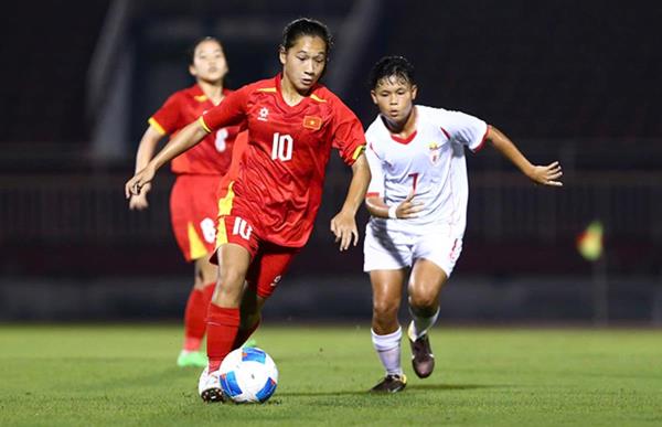U19 nữ Việt Nam có chiến thắng đầu tiên tại Giải U19 nữ Đông Nam Á 2025