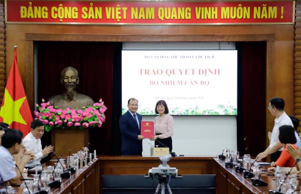 Bộ Văn hóa, Thể thao và Du lịch bổ nhiệm nhân sự mới
