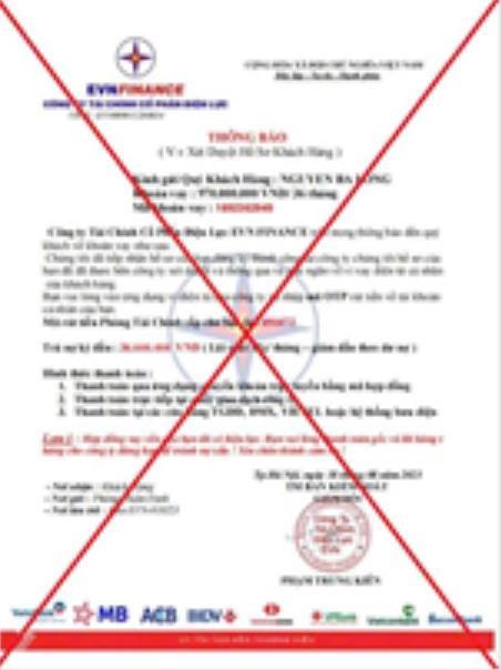 Cảnh giác thủ đoạn lừa đảo dưới vỏ bọc công ty tài chính