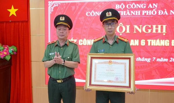 Công an TP Đà Nẵng tổ chức Hội nghị sơ kết công tác Công an 6 tháng đầu năm 2025