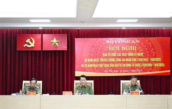 Tiếp tục phối hợp tổ chức các hoạt động kỷ niệm 80 năm Ngày truyền thống CAND bảo đảm hiệu quả, đúng tiến độ