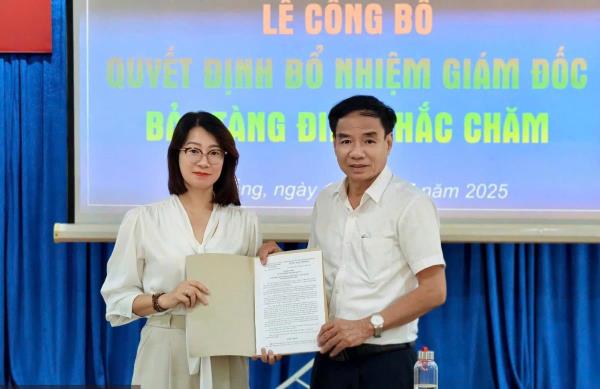 Bổ nhiệm Giám đốc Bảo tàng Điêu khắc Chăm Đà Nẵng