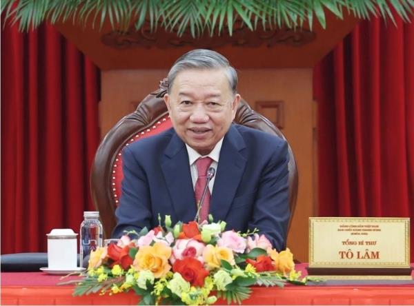 Tổng Bí thư Tô Lâm và Tổng thống Hoa Kỳ Donald Trump điện đàm