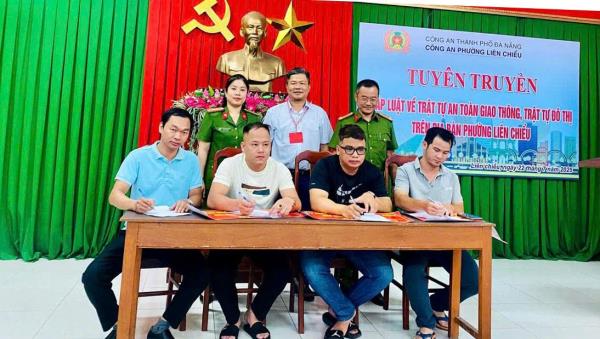 Tuyên truyền pháp luật cho các chủ nhà hàng, quán nhậu tại phường Liên Chiểu