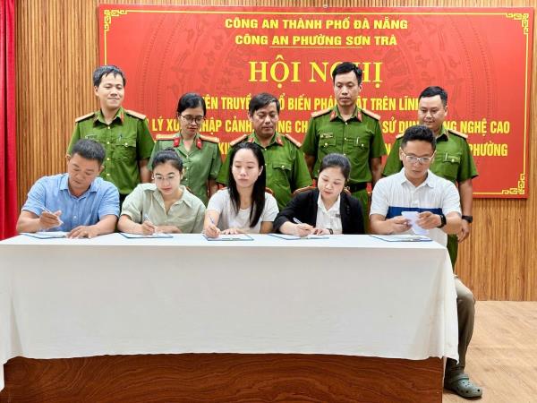 CAP. Sơn Trà tổ chức tuyên truyền, giáo dục pháp luật đối với các cơ sở kinh doanh lưu trú