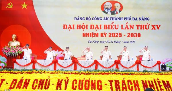 Công an TP Đà Nẵng bản lĩnh, xung kích giữ vững trận tuyến an ninh, làm điểm tựa vững chắc để thành phố phát triển bền vững