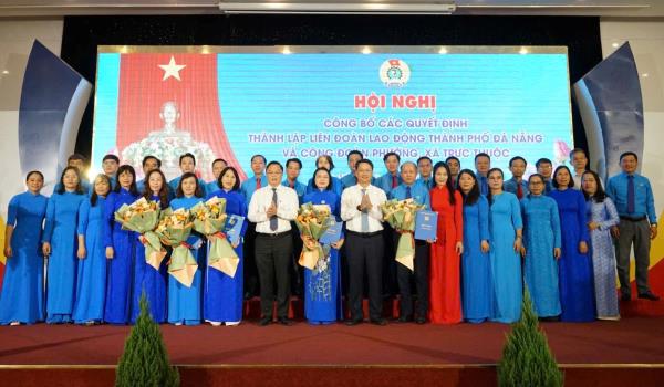 Thành lập 24 Công đoàn phường, xã tại Đà Nẵng