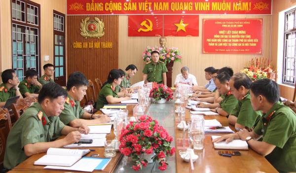 Công an xã nắm chắc địa bàn, không để bị động, bất ngờ trong mọi tình huống