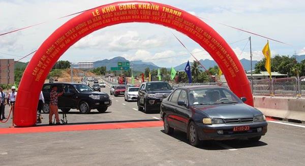 Thông xe kỹ thuật Dự án đường cao tốc đoạn Hòa Liên - Túy Loan