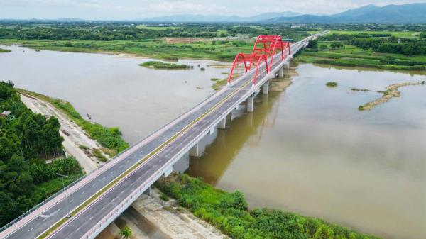 Khánh thành cầu Phước Lộc bắc qua sông Trà Khúc