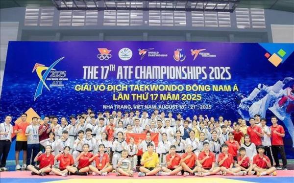 Taekwondo Việt Nam nhất toàn đoàn tại Giải vô địch Đông Nam Á 2025