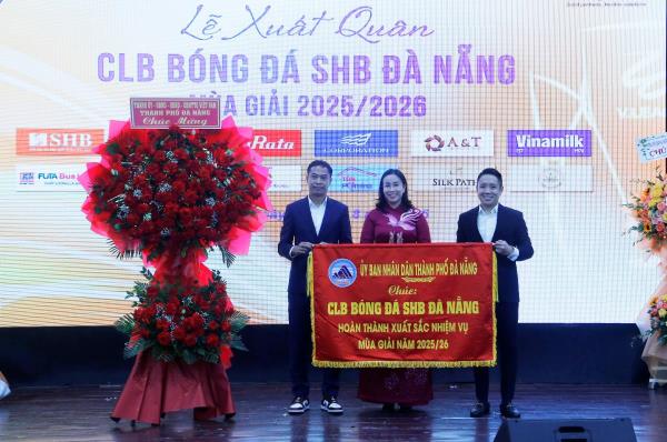 SHB Đà Nẵng xuất quân, đặt mục tiêu vào top 5 mùa giải 2025-2026