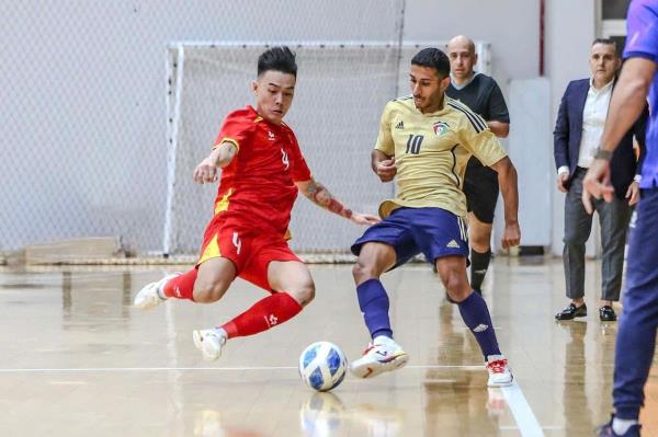 Đội tuyển futsal Việt Nam thắng Kuwait 3-2