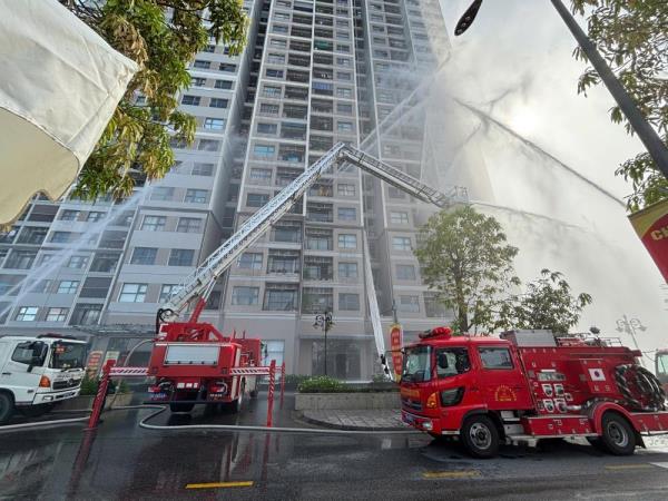 Hà Tĩnh thực tập phương án chữa cháy và CNCH cấp tỉnh năm 2025