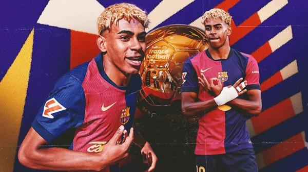 Rúng động tin Yamal giành Quả bóng vàng 2025, vượt Dembele  Vitinha của PSG