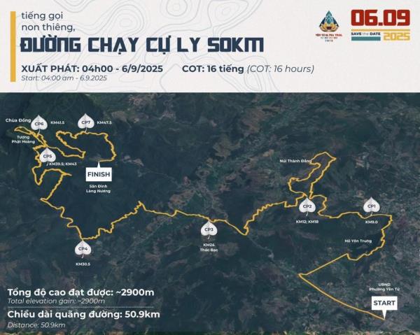 Gần 1.000 VĐV tham gia giải chạy Ultra Trail Yên Tử 2025