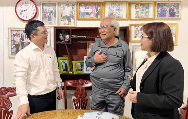 Thăm hỏi, tri ân nhân chứng Hoàng Sa