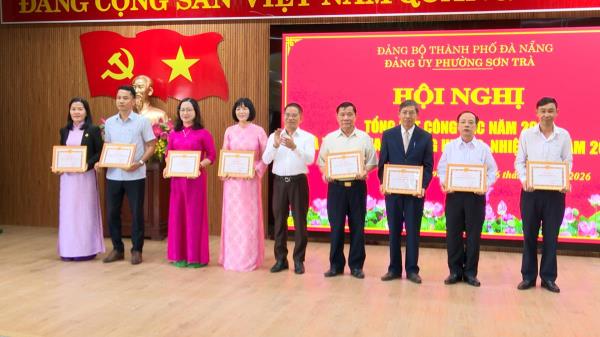 Đảng ủy phường Sơn Trà quyết tâm hoàn thành nhiệm vụ năm 2026