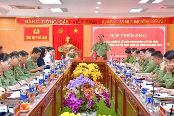 Công an TP Đà Nẵng sẵn sàng cho VCK Hội thao quân sự, võ thuật và thể thao CAND