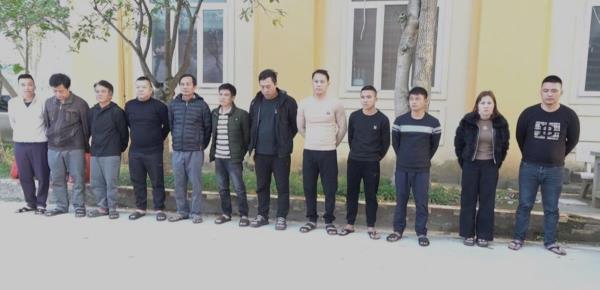 Vượt thiên la địa võng đột kích lô cốt cờ bạc của các đối tượng tiền án, tiền sự