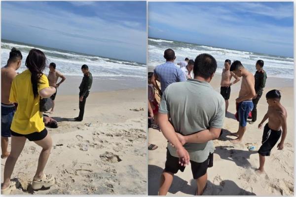 Cán bộ Công an dũng cảm cứu hai cháu nhỏ bị đuối nước