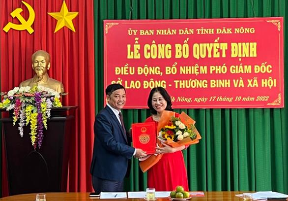 Nguyên giám đốc Sở Y tế Đắk Nông xin nghỉ việc ngay sau khi nhận nhiệm vụ mới