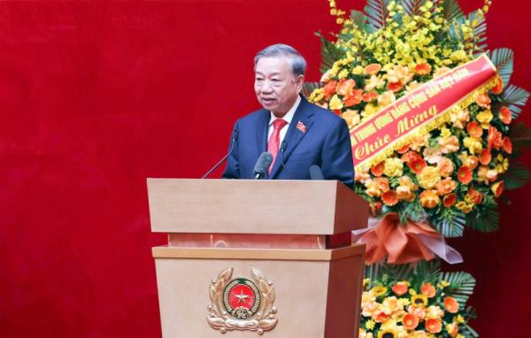 Phát biểu chỉ đạo của Tổng Bí thư Tô Lâm tại Đại hội Đảng bộ Công an Trung ương lần thứ VIII