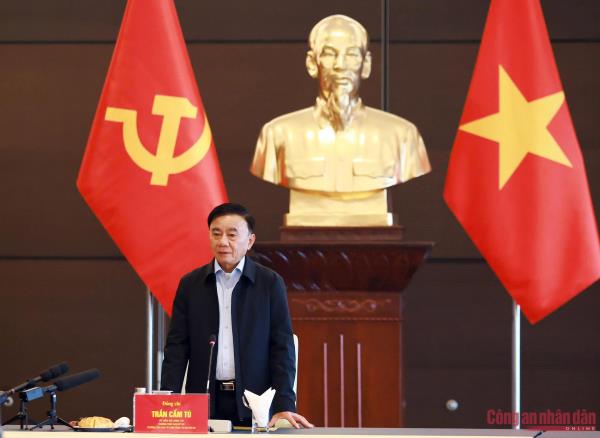 Thường trực Ban Bí thư Trần Cẩm Tú chủ trì sơ duyệt công tác tổ chức phục vụ Đại hội XIV của Đảng