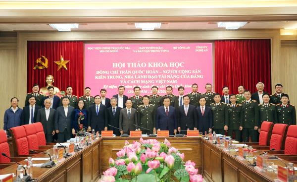 Đồng chí Trần Quốc Hoàn - Người cộng sản kiên trung, nhà lãnh đạo tài năng của Đảng và cách mạng Việt Nam