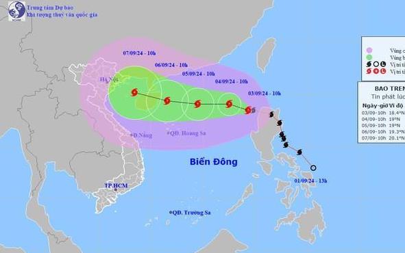 Chủ động ứng phó bão số 3
