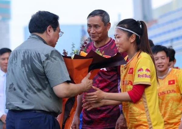 Thủ tướng Phạm Minh Chính: Các cầu thủ là kết tinh, hiện thân của ý chí, nghị lực, bản lĩnh Việt Nam