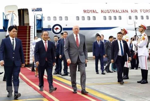 Toàn quyền Australia David Hurley bắt đầu thăm cấp Nhà nước tới Việt Nam