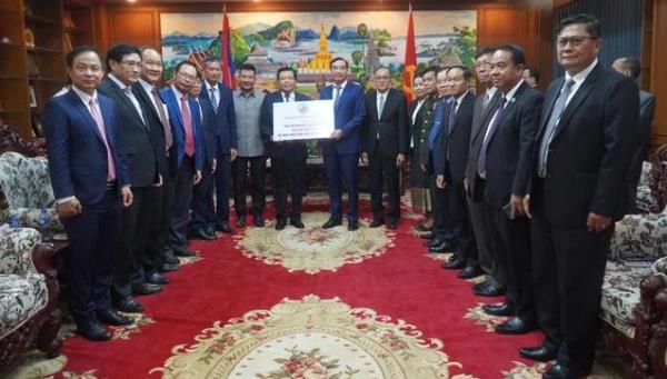 Đoàn công tác thành phố Đà Nẵng thăm, làm việc tại Champasak