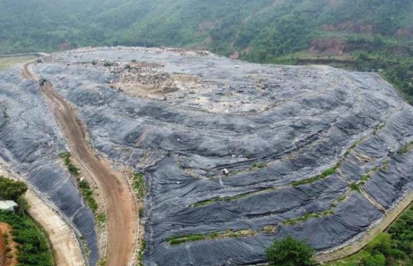 Đà Nẵng chuẩn bị vận hành thêm hộc rác mới tại bãi rác Khánh Sơn