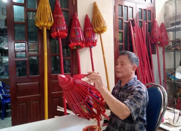 Người gìn giữ nghề làm lọng cung đình Huế