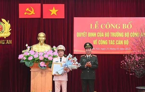 Đại tá Đặng Hồng Đức giữ chức vụ Chánh Văn phòng Bộ Công an