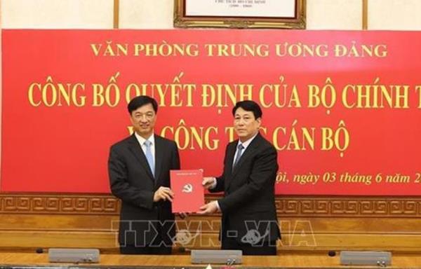 Đồng chí Nguyễn Duy Ngọc giữ chức Chánh Văn phòng Trung ương Đảng